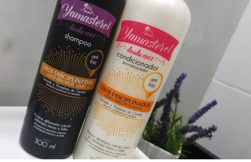 Yamasterol Lisos Disciplinados - Efeito liso e sem frizz!