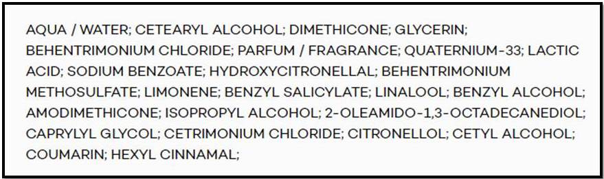 COMPOSIÇÃO DA CÁPSULA CICATRI-CERAMIDA ELSEVE