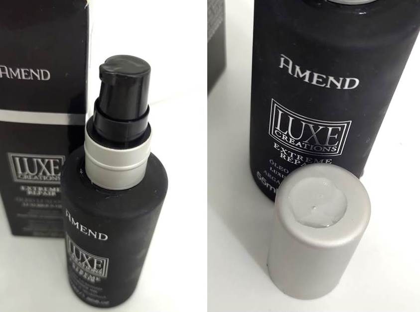 Óleo Finalizador Luxe Creation da Amend Extreme Repair