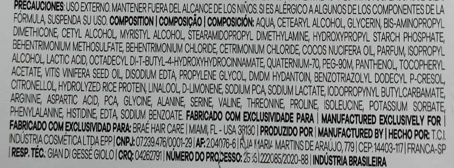 COMPOSIÇÃO Máscara Soul Color Braé.