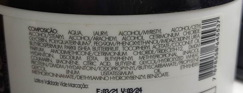 composição Máscara Liso Mágico Eico.