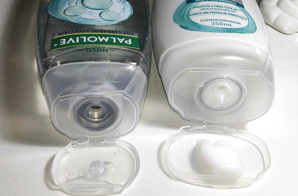 Palmolive Hydrate Acido Hialurônico Shampoo e Condicionador.