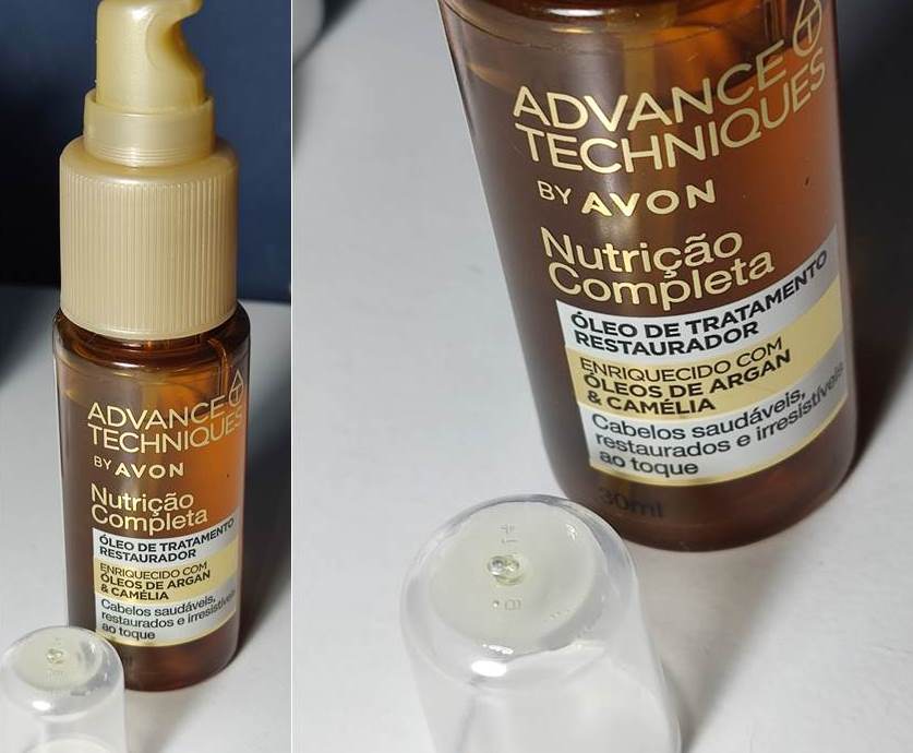 Óleo Argan e Camélia Avon