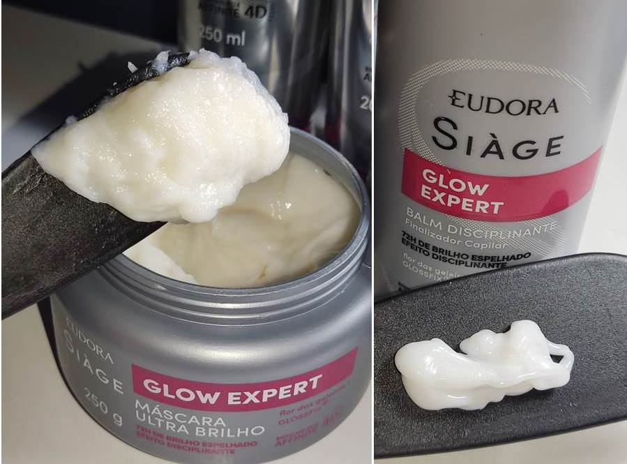 Linha da Eudora Glow Expert MÁSCARA E LEAVE-IN