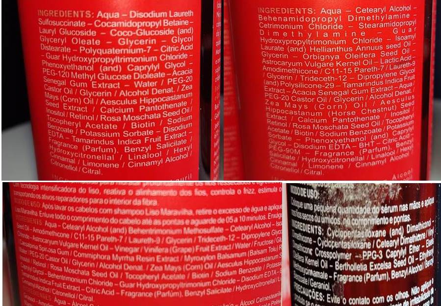 COMPOSIÇÃO Linha Liso Maravilha da Widi Care.