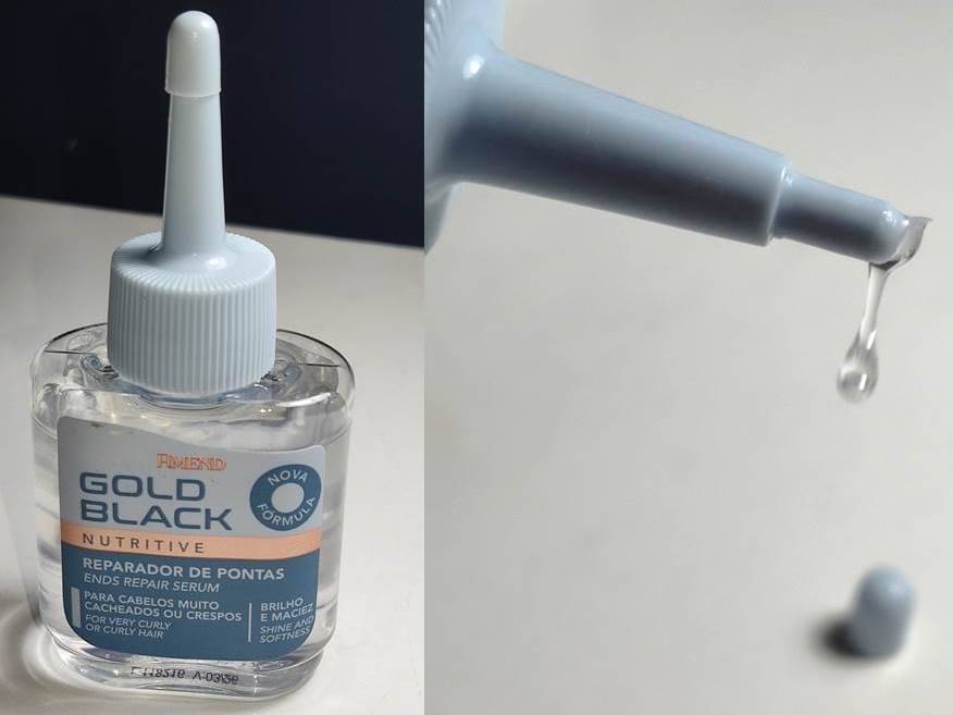 Amend Gold Black Reparador de Pontas.