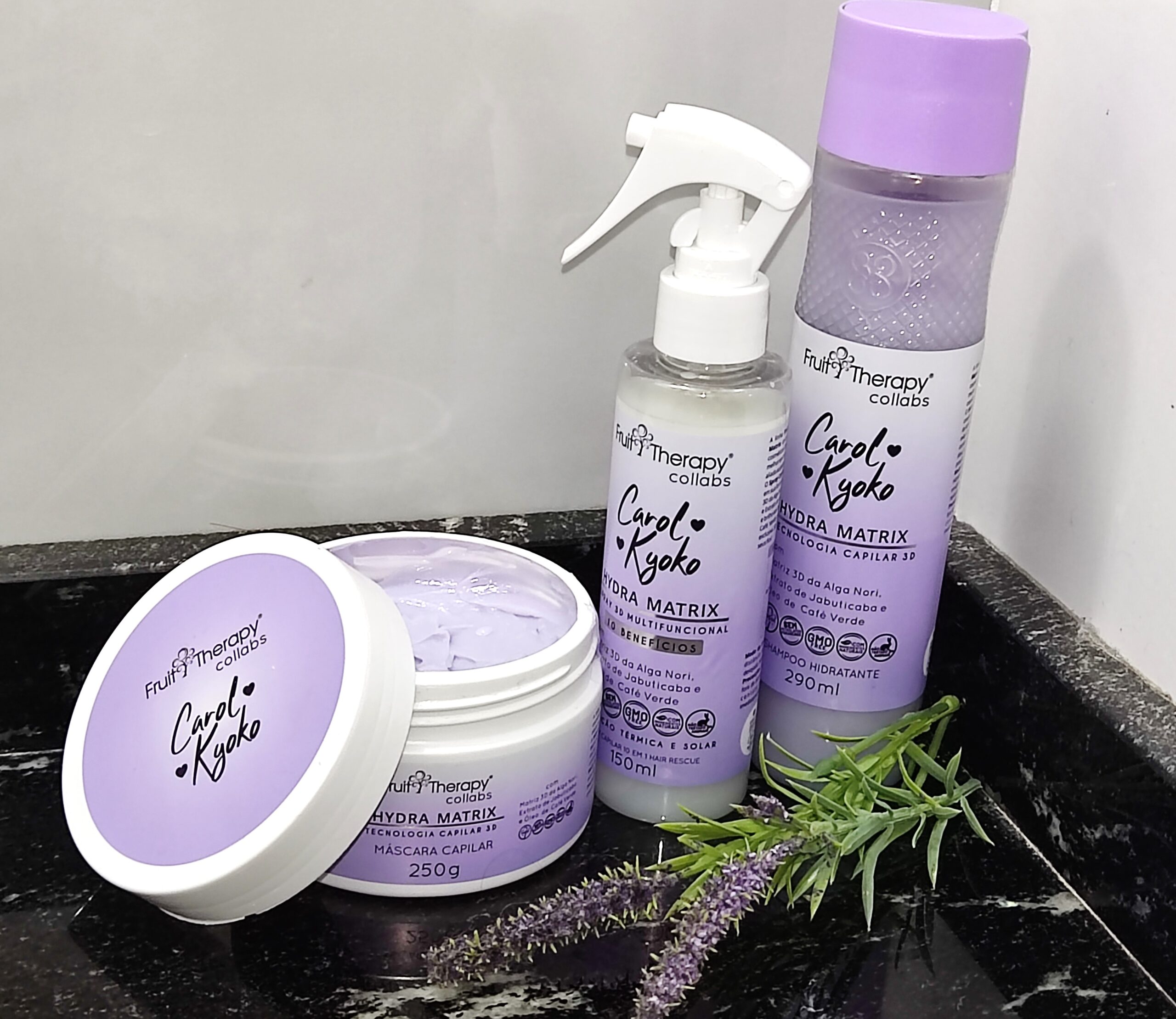 resenha Linha Hydra Matrix Carol Kyoko. 