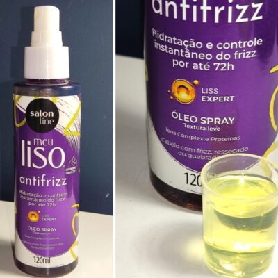 ÓLEO SPRAY ANTIFRIZZ SALON LINE 